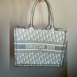 Christian Dior Book Tote EUC with branded Dust Bag